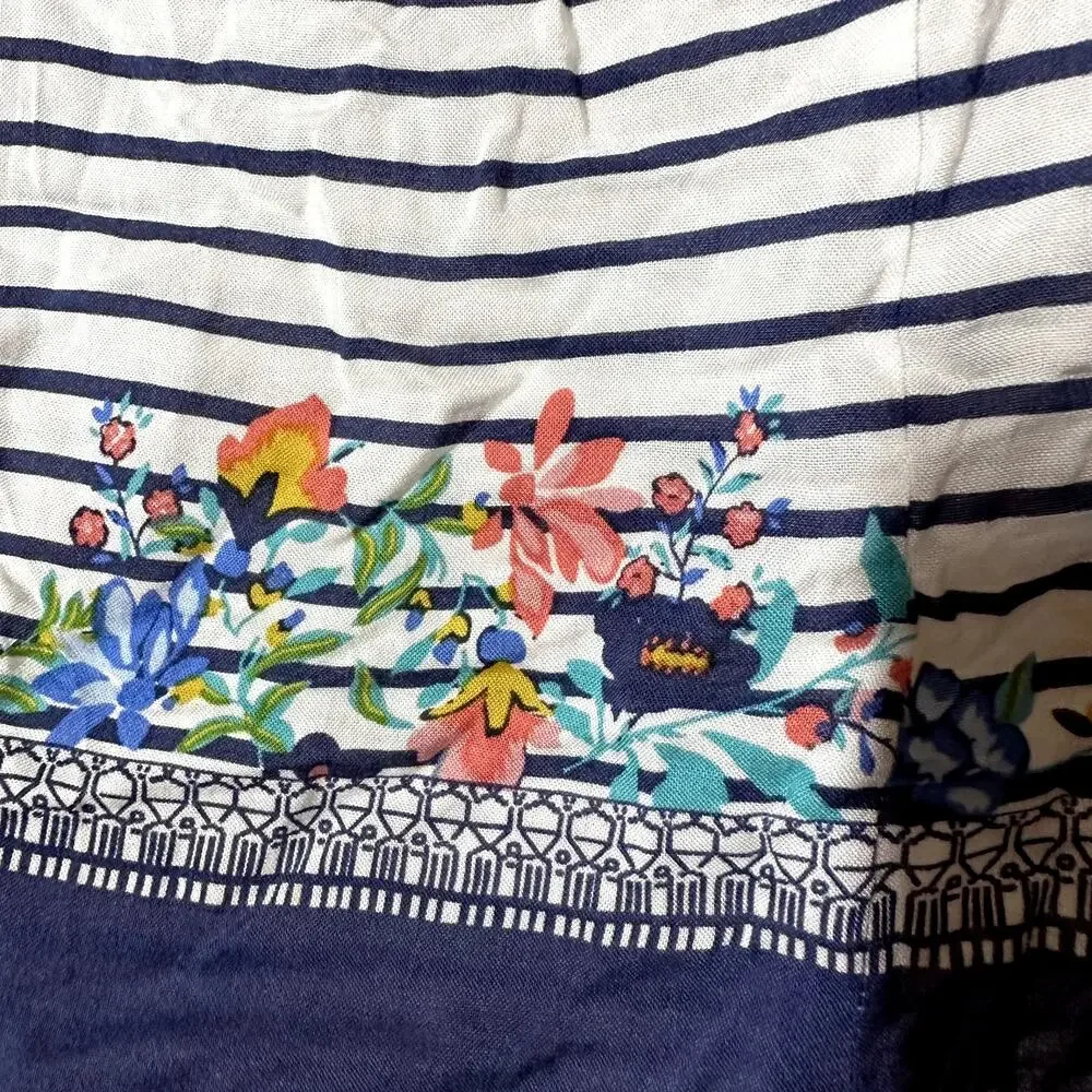 CAbi floral striped